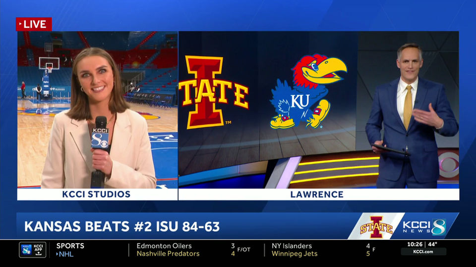 Down goes #2 Iowa State